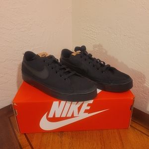 Nike court shoes canvas.